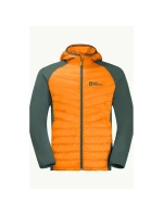 Jack Wolfskin pánská nepromokavá outdoorová bunda Routeburn Pro Hybrid M žlutá (1710511_3285)