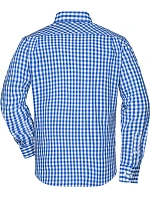 Daiber JN 617 Popelínová kostkovaná košile s dl. rukávem 02.0617 royal/white Daiber JN 617 Popelínová kostkovaná košile s dl. rukávem 02.0617 royal/white