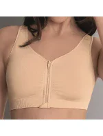 Lynn chirurgická podprsenka moldovaná, zap. vpředu 5768X desert - Anita Care