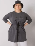 Tunika RV TU 7033.84P tmavě šedá