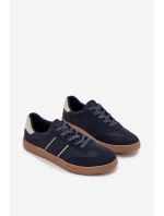 Pánské nízké tenisky Big Star – tmavě modré