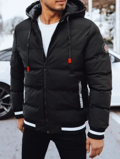 Pánská zimní bunda bomber černá FashionStreet TX4505