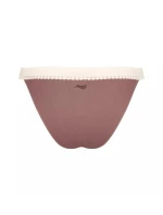 sloggi GO Ribbed R Tanga C2P - BROWN - SLOGGI BROWN - SLOGGI