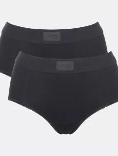 sloggi Double Comfort T Maxi 2P - BLACK - SLOGGI BLACK - SLOGGI