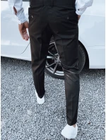 Pánské černé kalhoty FashionStreet UX4290