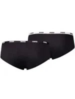 Dámské kalhotky Hipster 2Pack 907852 Černá - Puma Dámské kalhotky Hipster 2Pack 907852 Černá - Puma