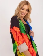 Dámské sako DHJ MA 18525 19.12x Černá mix vzor - FPrice Dámské sako DHJ MA 18525 19.12x Černá mix vzor - FPrice