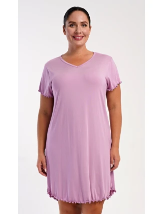Dámská noční košile s krátkým rukávem Liliana
