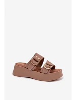 Klapky na platformě model 225370 Step in style Klapky na platformě model 225370 Step in style