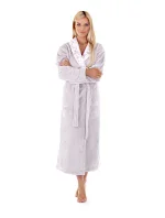 Dámský župan Flora 2556 jednobarevný dove grey - Vestis Dámský župan Flora 2556 jednobarevný dove grey - Vestis