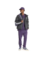 Pánské kalhoty adidas Essentials 3-Stripes Fleece purple JX0750
