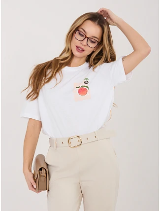 Tričko D12022AJ02645AD bílé