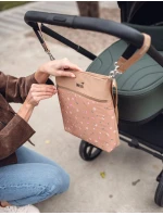 Dámská crossbody kabelka na kočárek Vuch Amma Flowers Beige