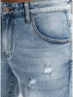 Pánské modré džínové šortky FashionStreet SX2561