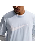Pánské tričko Nike Nsw Tee Icon Swoosh modré DC5094 408 pánské Pánské tričko Nike Nsw Tee Icon Swoosh modré DC5094 408 pánské