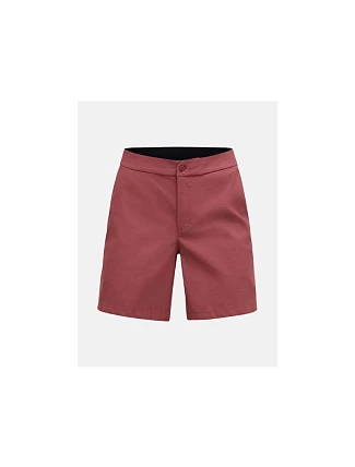Dámské šortky PEAK PERFORMANCE W Player Shorts, červené Dámské šortky PEAK PERFORMANCE W Player Shorts, červené