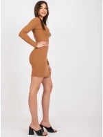 Šaty LK SK 508706.92 světle hnědá Šaty LK SK 508706.92 světle hnědá