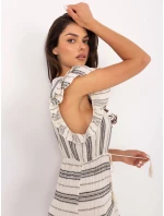 TW SK BI šaty 28760.97 bílá a černá TW SK BI šaty 28760.97 bílá a černá