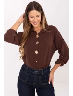 Košile s dlouhým rukávem  model 219388 Rue Paris