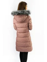 Dámská zimní prošívaná bunda starorůžová (7701) Dámská zimní prošívaná bunda starorůžová (7701)