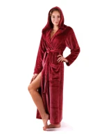 Dámský župan Siena s kapucí 3156 starorůžová - Vestis Dámský župan Siena s kapucí 3156 starorůžová - Vestis