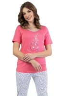 Dámské pyžamo 685 coral - REGINA Dámské pyžamo 685 coral - REGINA