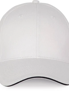 K-up KP 185 6 panelová sandwich kšiltovka 20.0185 white/navy