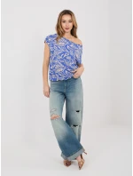 Tričko D12110M02646E tmavě modré