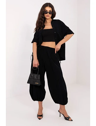 Kordové kalhoty model 226229 Italy Moda