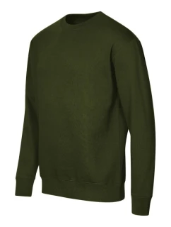 Unisex mikina Crew (vojenská)