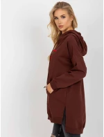 Mikina VI BL 335.25X tmavě hnědá Mikina VI BL 335.25X tmavě hnědá