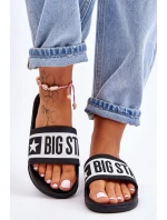 Dámské klasické pantofle Big Star LL274739 Černá