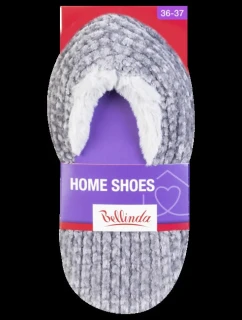 Domácí bačkůrky HOME SHOES Světle šedá - BELLINDA