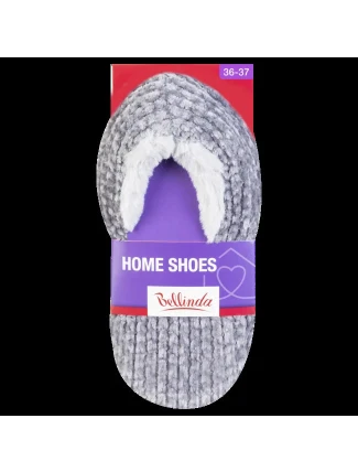 Domácí bačkůrky HOME SHOES Světle šedá - BELLINDA