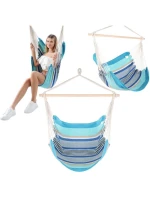 BRAZILSKÁ ZÁVĚSNÁ SEDAČKA HAMAK 100x100 cm 1052175