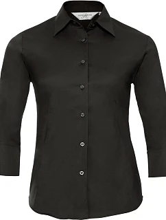 Russell Athletic 946F Elastická halenka s 3/4 rukávem 11.946F black