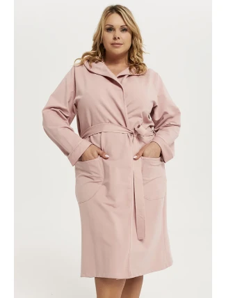 Italian Fashion Karina long barva: pudrově růžová Italian Fashion Karina long barva: pudrově růžová