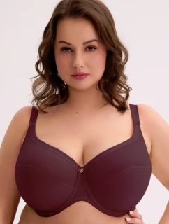 POLOMĚKKÁ PODPRSENKA SONIA MAXI ART. 1058 WINE