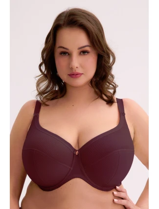 POLOMĚKKÁ PODPRSENKA SONIA MAXI ART. 1058 WINE