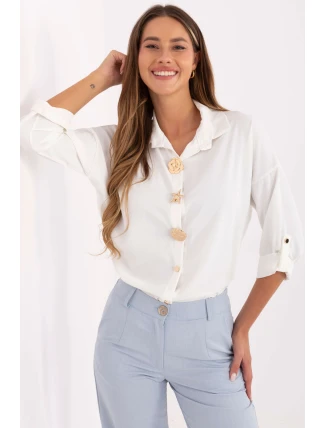 Košile s dlouhým rukávem model 219050 Rue Paris Košile s dlouhým rukávem model 219050 Rue Paris