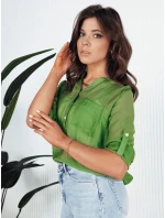Dámská košile LUNA zelená FashionStreet RY2327