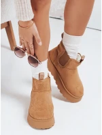 Dámské semišové sněhule na platformě FashionStreet ZY1182