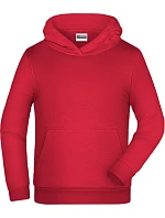 Daiber JN 796K Dětská mikina s kapucí 02.796K red Daiber JN 796K Dětská mikina s kapucí 02.796K red