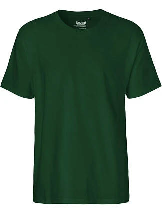 Neutral O 60001 Pánské tričko z těžké bio bavlny 77.6001 bottle green Neutral O 60001 Pánské tričko z těžké bio bavlny 77.6001 bottle green