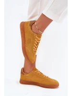 Dámské Semišové Tenisky Big Star RR274846 HI-POLY SYSTEM Žluté