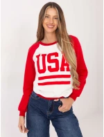 Mikina DS BL 1111.06P červená