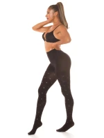 Dámské sexy punčocháče s puntíky SH8013 černé - Collant Dámské sexy punčocháče s puntíky SH8013 černé - Collant