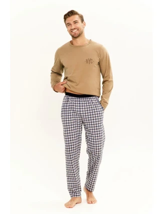 Pánské pyžamo Rob 3298 M-2XL Pánské pyžamo Rob 3298 M-2XL