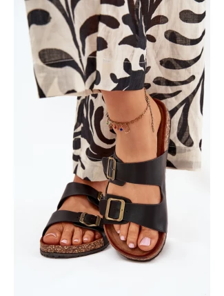 Pantofle model 216124 Step in style Pantofle model 216124 Step in style