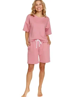 Dámský komplet 7220 pink - Doctornap